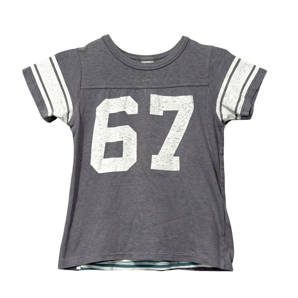 Denim Dungaree Jersey Baby Tee Japan Oregon State Shirt Kids 140cm Americana